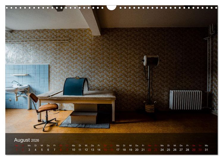 Produktbild: Geheimnisvolle Orte - Die etwas anderen Lost Places (Wandkalender 2026 DIN A3 quer), CALVENDO Monatskalender