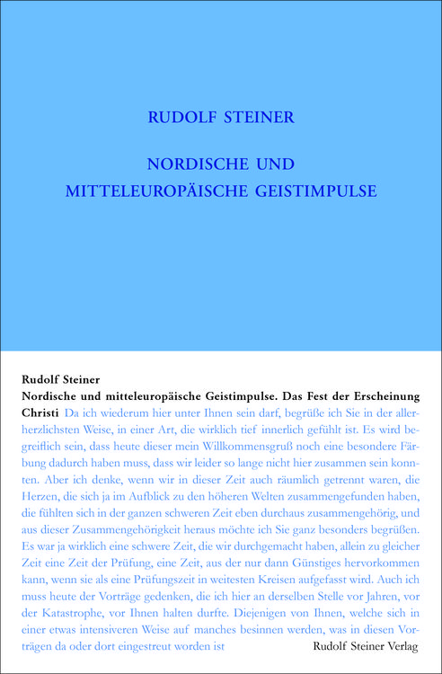 Produktbild: Nordische und mitteleurop&auml;ische Geistimpulse