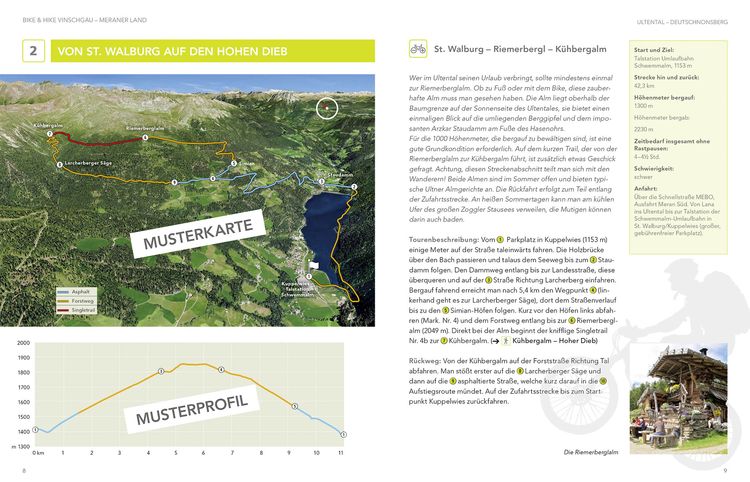 Produktbild: Bike & Hike Vinschgau &ndash; Meraner Land