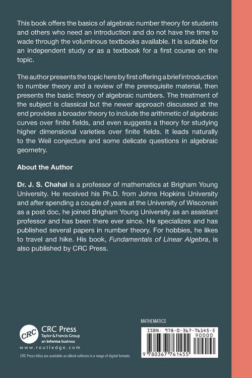 Produktbild: Algebraic Number Theory