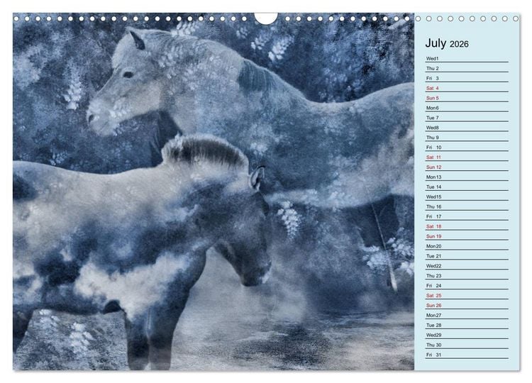 Produktbild: Fractalized creatures (Wall Calendar 2026 DIN A3 landscape), CALVENDO 12 Month Wall Calendar