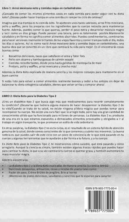 Produktbild: Dieta keto recetas