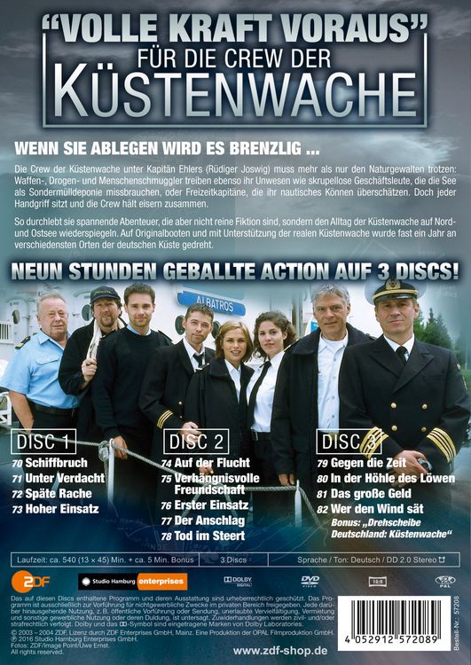 Produktbild: K&uuml;stenwache - Staffel 7 [3 DVDs]