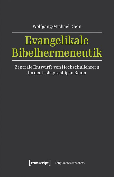 Produktbild: Evangelikale Bibelhermeneutik