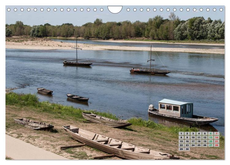 Produktbild: Bords de Loire Ville d'Amboise (Calendrier mural 2026 DIN A4 vertical), CALVENDO calendrier mensuel