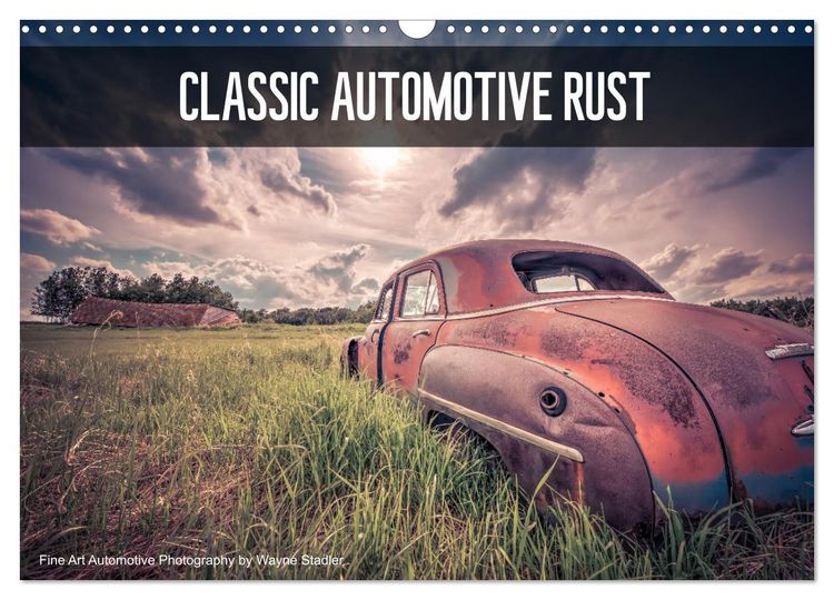 Produktbild: Classic Automotive Rust (Wall Calendar 2026 DIN A3 landscape), CALVENDO 12 Month Wall Calendar