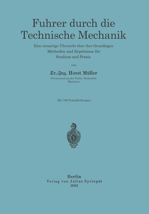 Produktbild: F&uuml;hrer durch die Technische Mechanik