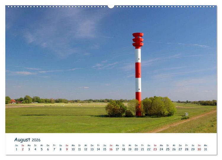 Produktbild: Butjadingen. Impressionen zwischen Jade und Nordsee (Wandkalender 2026 DIN A2 quer), CALVENDO Monatskalender