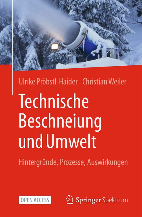 Produktbild: Technische Beschneiung und Umwelt