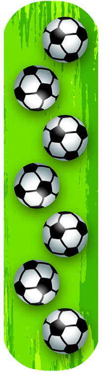 Produktbild: Fu&szlig;ball Pflaster
