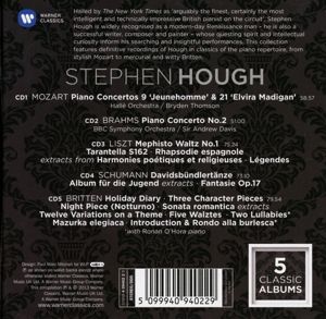 Produktbild: Hough, S: Stephen Hough-5 Classic Albums