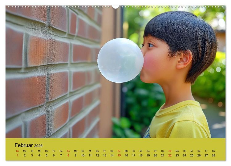 Produktbild: Wei&szlig;t du noch? Der Kalender deiner Kindheitserinnerungen. (Wandkalender 2026 DIN A2 quer), CALVENDO Monatskalender