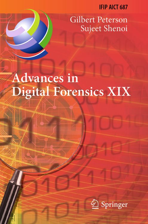 Produktbild: Advances in Digital Forensics XIX