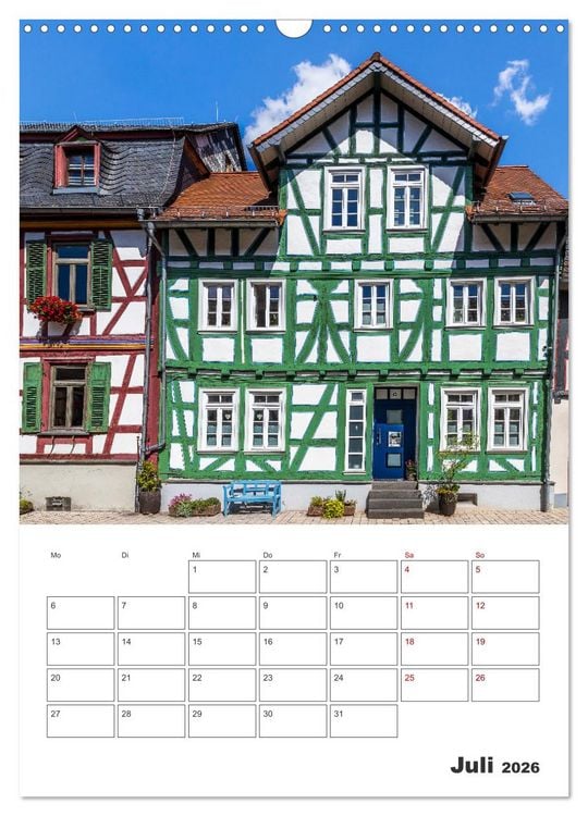 Produktbild: Idstein - Fachwerktraum im Herzen des Taunus (Wandkalender 2026 DIN A3 hoch), CALVENDO Monatskalender
