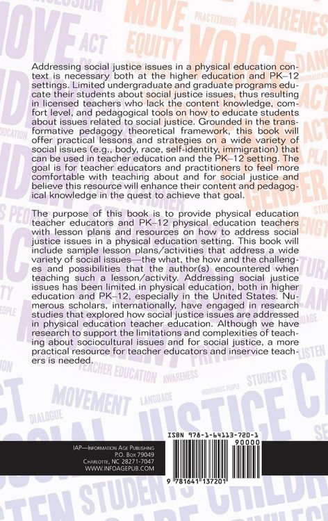 Produktbild: Teaching About Social Justice Issues in Physical Education (hc)