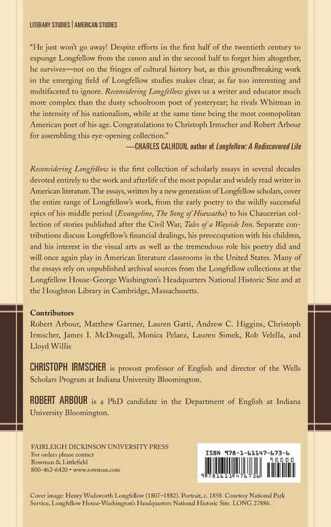 Produktbild: Reconsidering Longfellow