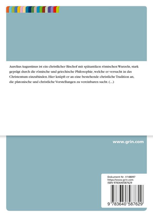 Produktbild: Die D&auml;monenlehre des Augustinus in der 'Civitate Dei'