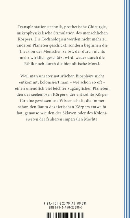 Produktbild: Die Eroberung des K&ouml;rpers