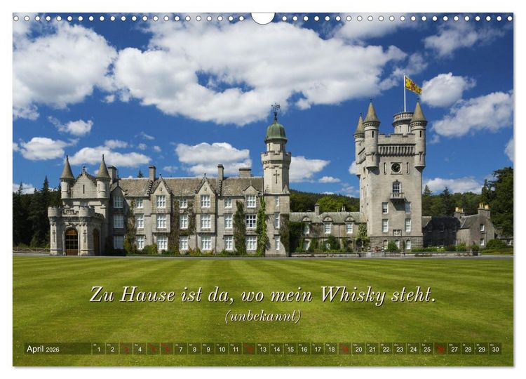 Produktbild: Whisky-Spr&uuml;che (Wandkalender 2026 DIN A3 quer), CALVENDO Monatskalender