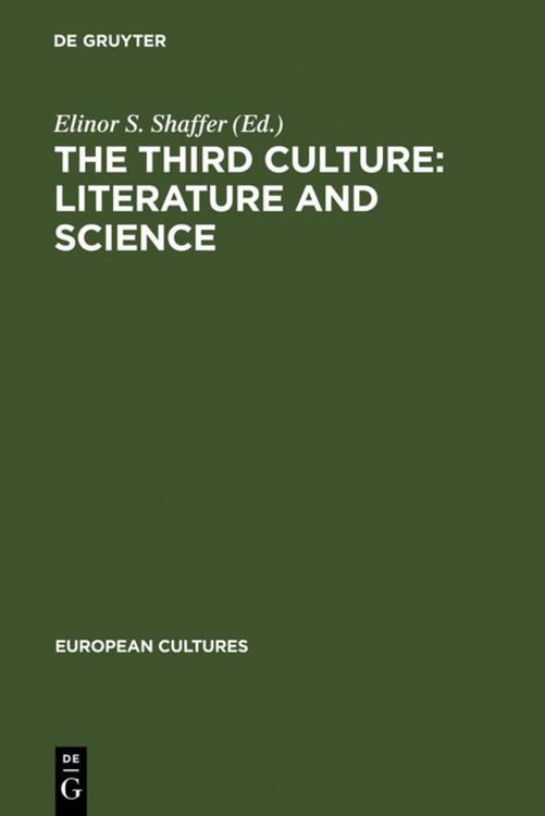 Produktbild: The Third Culture: Literature and Science