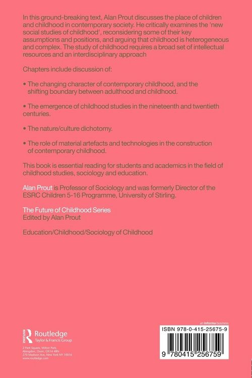 Produktbild: The Future of Childhood