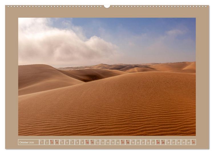 Produktbild: Sand und Schatten (Wandkalender 2026 DIN A2 quer), CALVENDO Monatskalender
