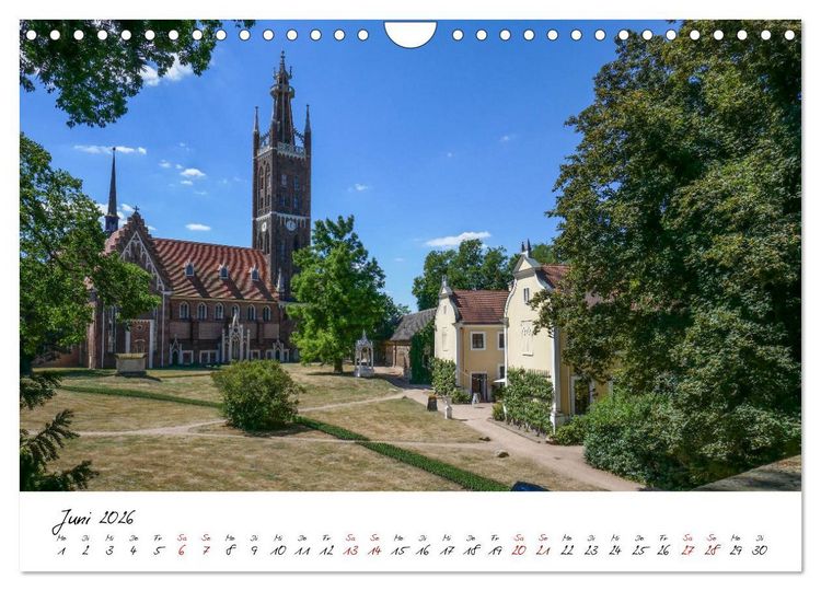 Produktbild: rund um Dessau (Wandkalender 2026 DIN A4 quer), CALVENDO Monatskalender