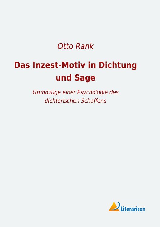 Produktbild: Das Inzest-Motiv in Dichtung und Sage