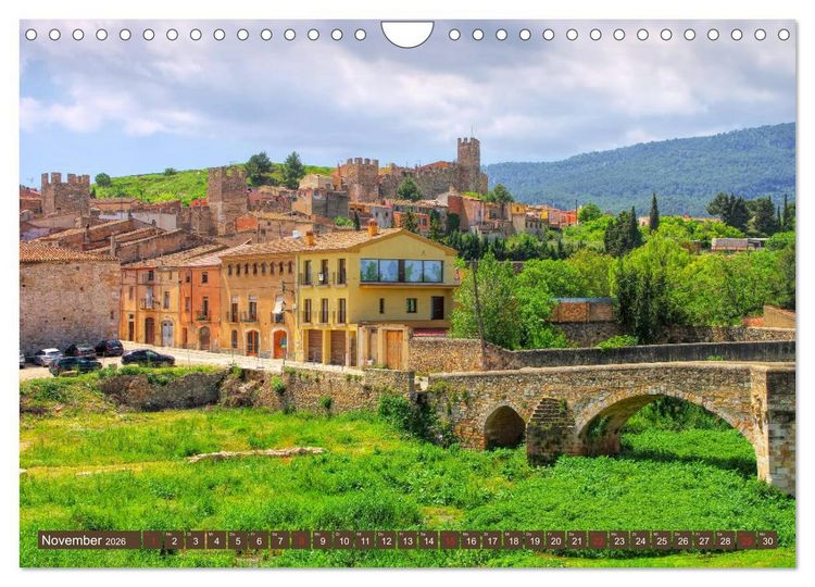 Produktbild: Costa de Ponent - Unterwegs zwischen Barcelona und Tarragona (Wandkalender 2026 DIN A4 quer), CALVENDO Monatskalender