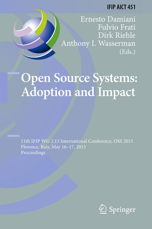 Produktbild: Open Source Systems: Adoption and Impact