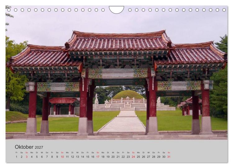 Produktbild: Impressionen aus Nordkorea (Wandkalender 2027 DIN A4 quer), CALVENDO Monatskalender