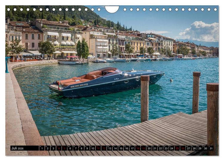Produktbild: Gardasee - Impressionen aus der Lombardei (Wandkalender 2026 DIN A4 quer), CALVENDO Monatskalender