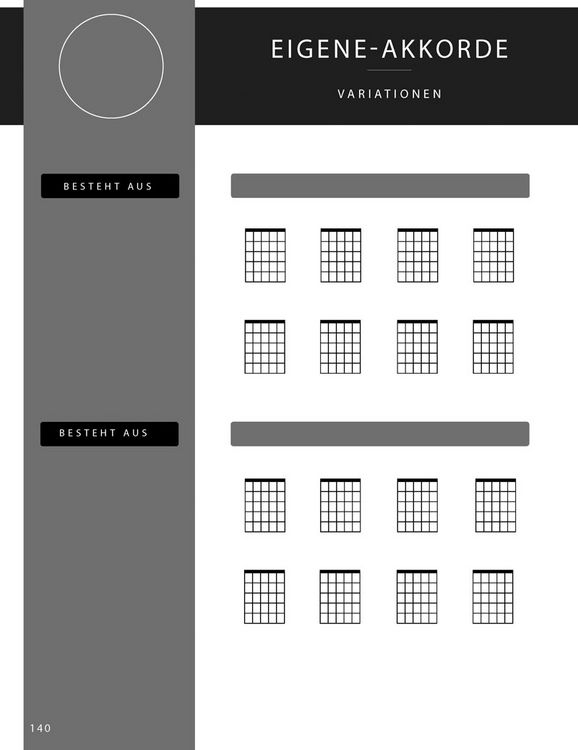 Produktbild: Das Gitarren Akkordbuch - &Uuml;ber 2000 Gitarrenakkorde - Pop-Rock-Jazz-Blues-Klassik