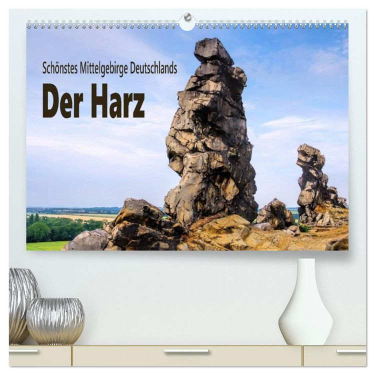 Produktbild: Der Harz - Sch&ouml;nstes Mittelgebirge Deutschlands (hochwertiger Premium Wandkalender 2026 DIN A2 quer), Kunstdruck in Hochglanz
