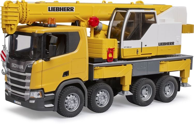 Produktbild: bruder 03571 Scania Super 560R Liebherr Kran-LKW mit L+S Modul