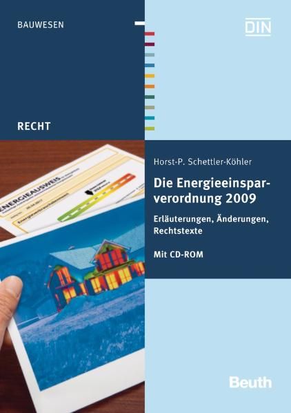 Produktbild: Die Energieeinsparverordnung 2009