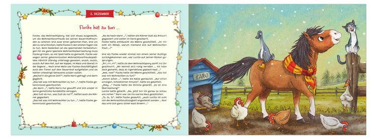 Produktbild: Flocke, das Weihnachtspony - Der r&auml;tselhafte Weihnachtsdieb