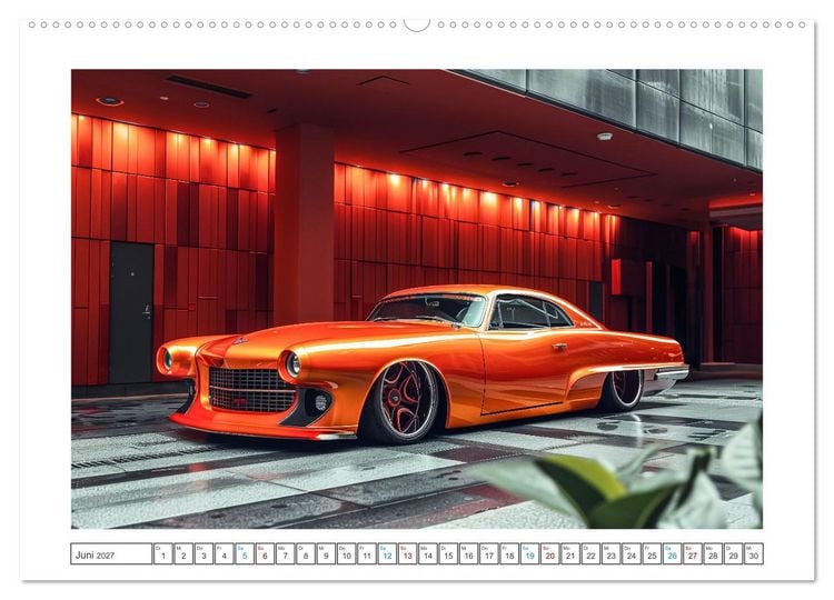 Produktbild: Road Kings (hochwertiger Premium Wandkalender 2027 DIN A2 quer), Kunstdruck in Hochglanz
