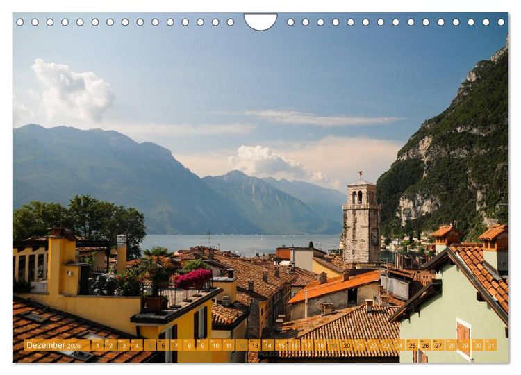 Produktbild: Gardasee. Lago di Garda (Wandkalender 2026 DIN A4 quer), CALVENDO Monatskalender