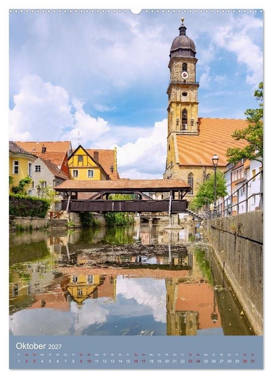 Produktbild: Zeitlose Oberpfalz Impressionen. Sehensw&uuml;rdigkeiten voller Vielfalt (hochwertiger Premium Wandkalender 2027 DIN A2 hoch), Kunstdruck in Hochglanz