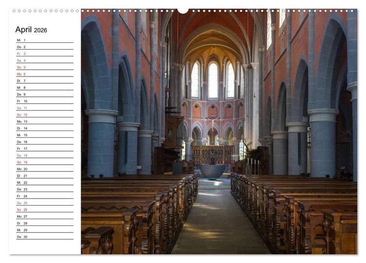 Produktbild: Der Westerwald (hochwertiger Premium Wandkalender 2026 DIN A2 quer), Kunstdruck in Hochglanz