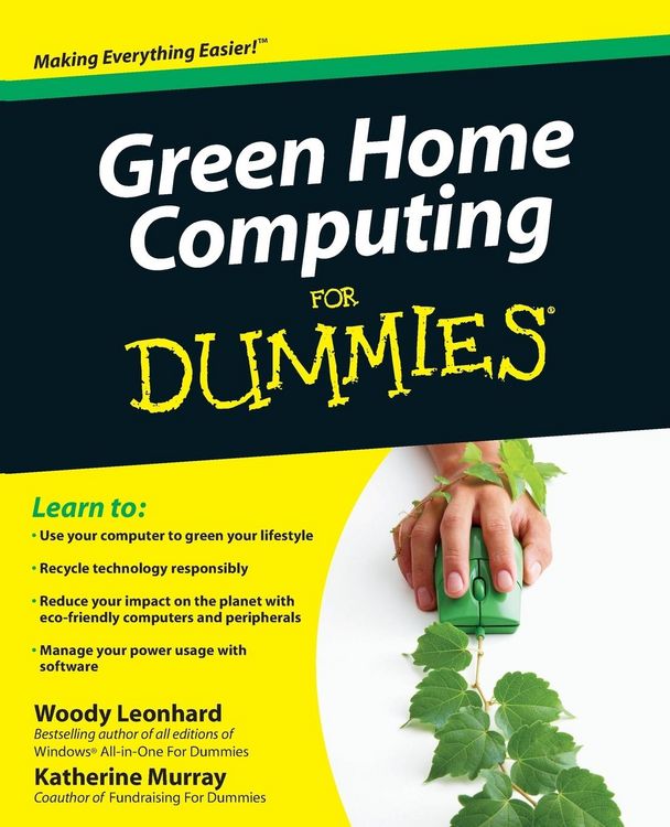 Produktbild: Green Home Computing for Dummies