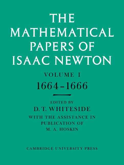 Produktbild: The Mathematical Papers of Isaac Newton