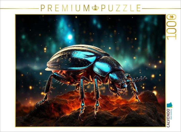 Produktbild: CALVENDO Puzzle K&auml;fer | 1000 Teile Lege-Gr&ouml;&szlig;e 64x48cm Foto-Puzzle f&uuml;r gl&uuml;ckliche Stunden