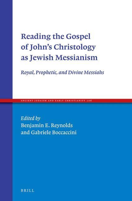 Produktbild: Reading the Gospel of John's Christology as Jewish Messianism