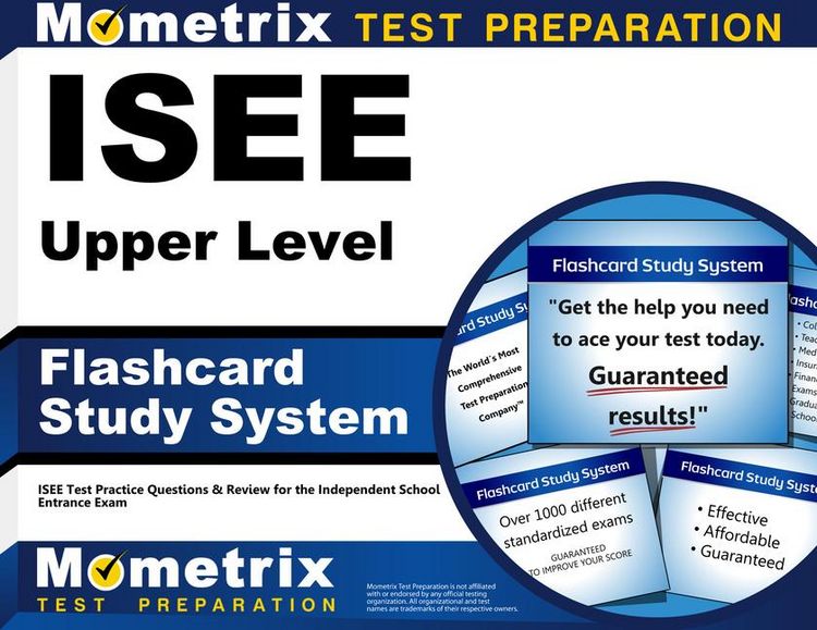 Produktbild: ISEE Upper Level Flashcard Study System