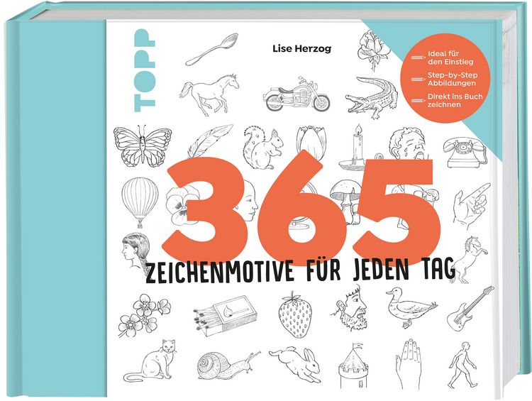Produktbild: 365 Zeichenmotive f&uuml;r jeden Tag
