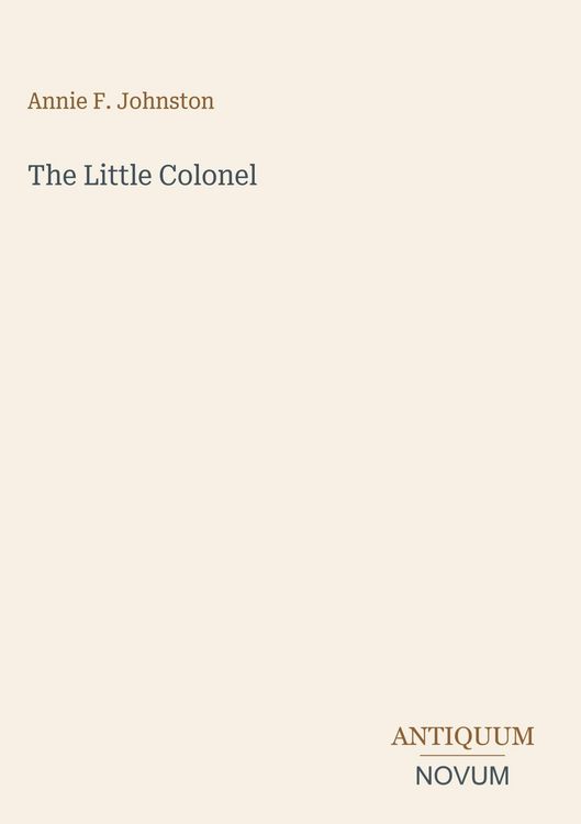Produktbild: The Little Colonel