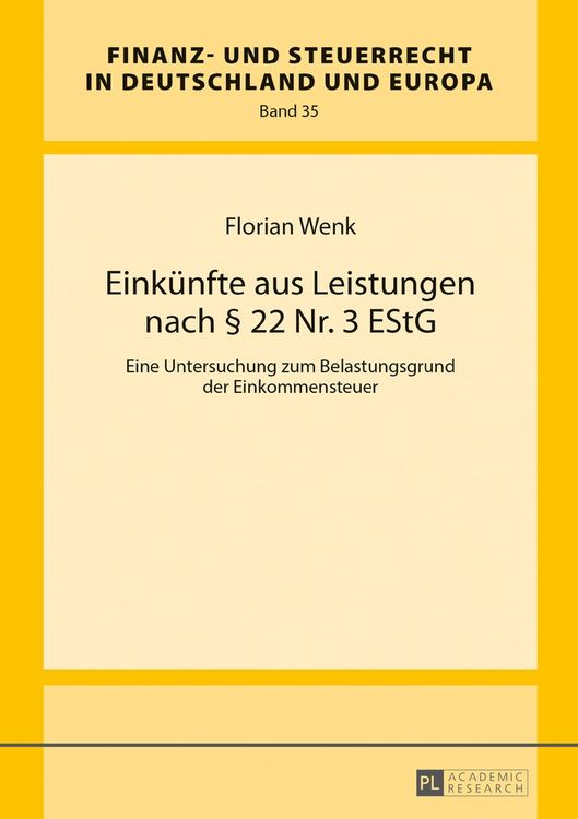 Produktbild: Eink&uuml;nfte aus Leistungen nach &sect; 22 Nr. 3 EStG