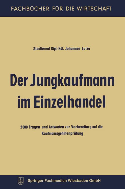 Produktbild: Der Jungkaufmann im Einzelhandel